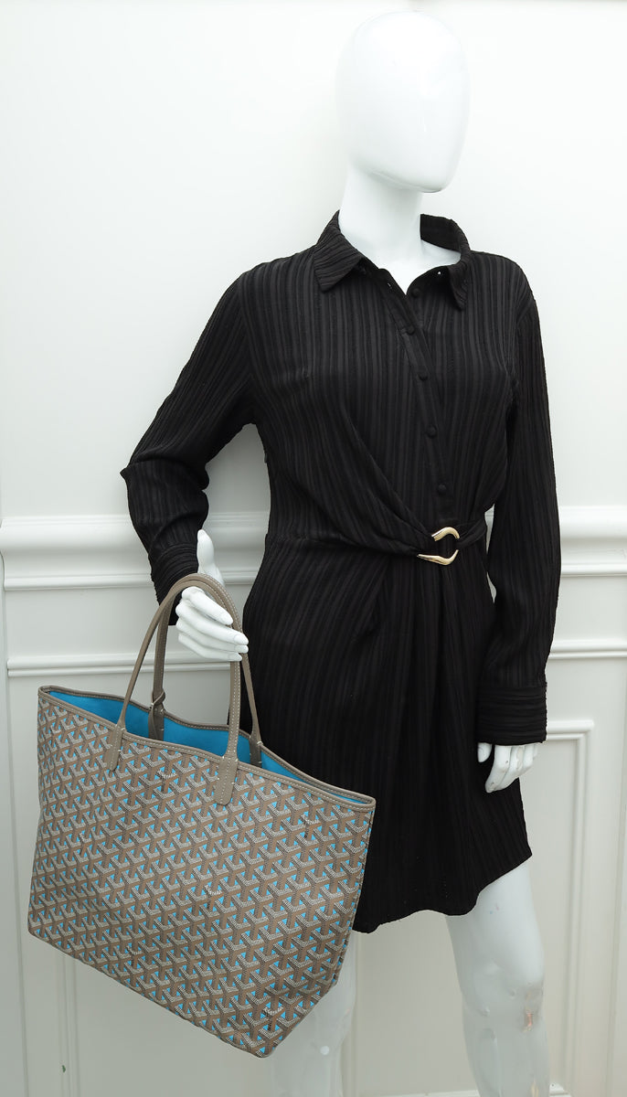 Goyard Bicolor Goyardine Special Ed. Saint Louis Claire Voie PM Bag