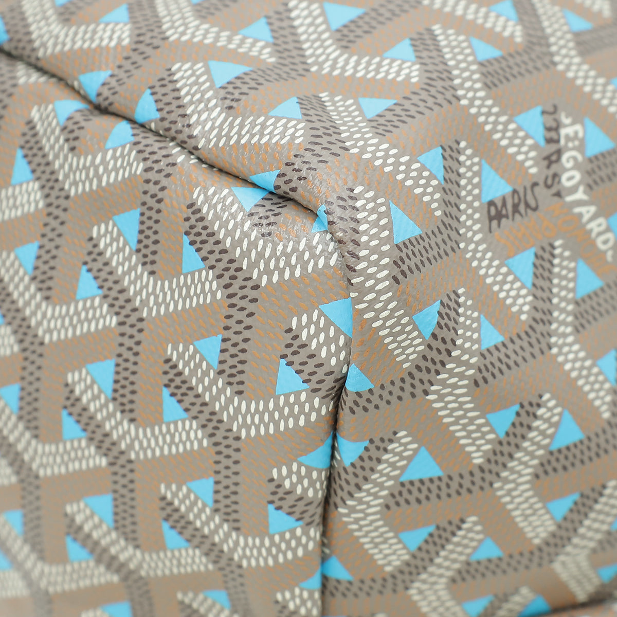Goyard Bicolor Goyardine Special Ed. Saint Louis Claire Voie PM Bag
