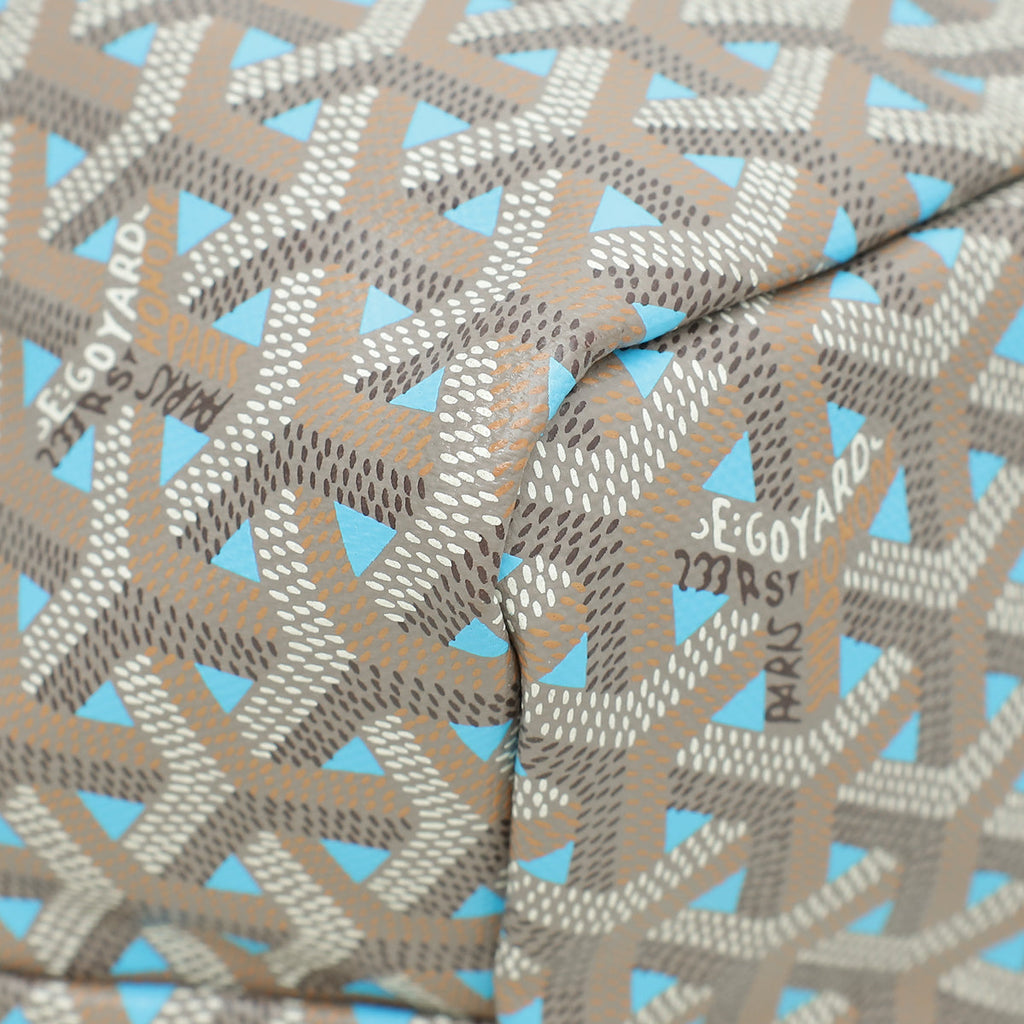 Goyard Bicolor Goyardine Special Ed. Saint Louis Claire Voie PM Bag