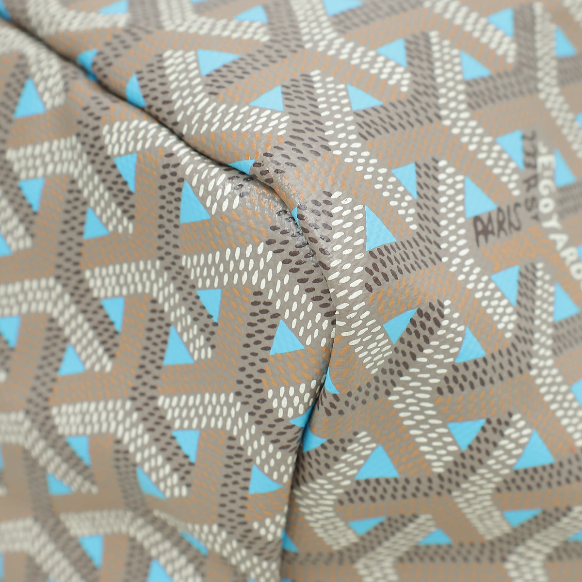 Goyard Bicolor Goyardine Special Ed. Saint Louis Claire Voie PM Bag