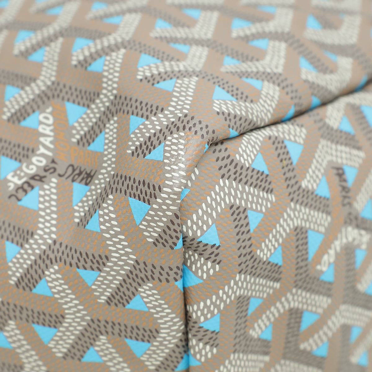 Goyard Bicolor Goyardine Special Ed. Saint Louis Claire Voie PM Bag
