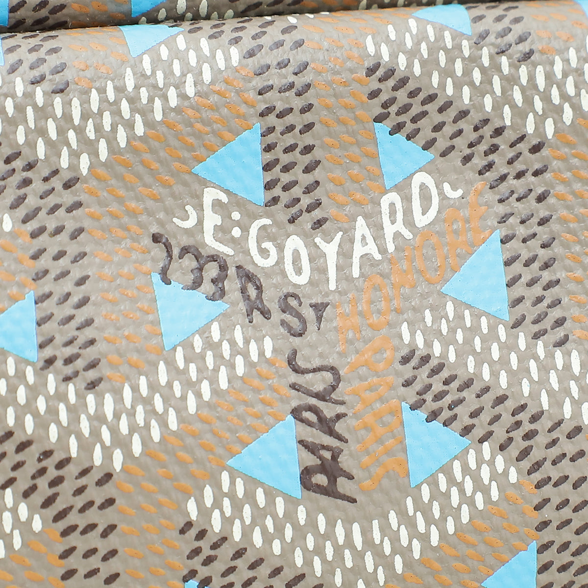 Goyard Bicolor Goyardine Special Ed. Saint Louis Claire Voie PM Bag