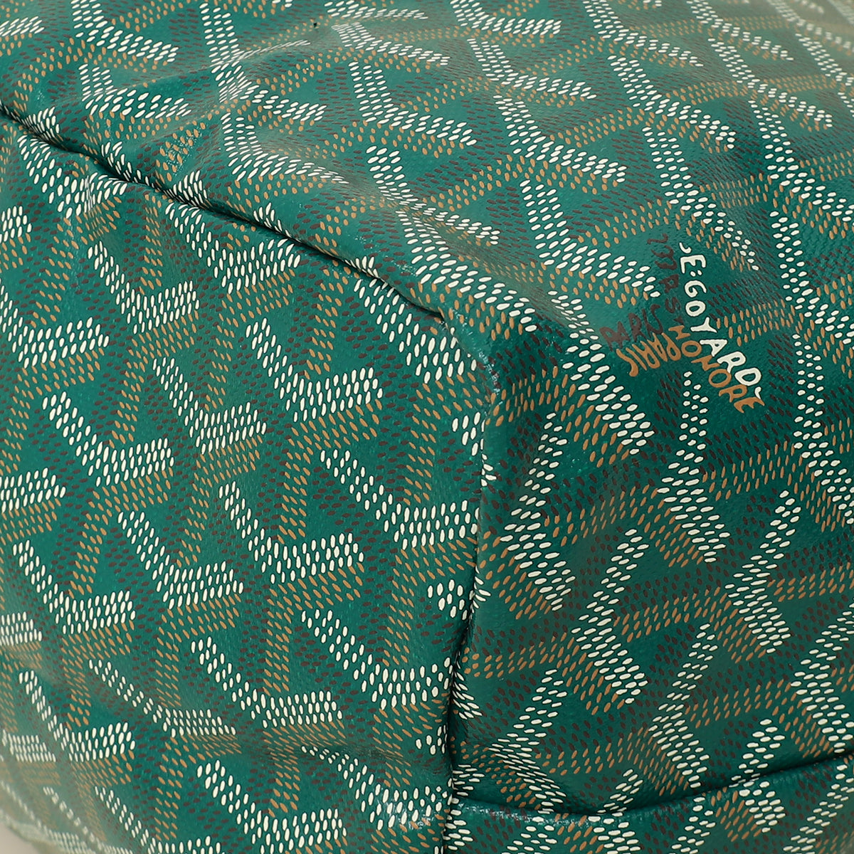 Goyard Green Goyardine Saint Louis PM Bag
