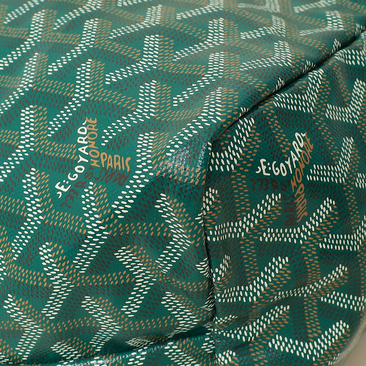 Goyard Green Goyardine Saint Louis PM Bag