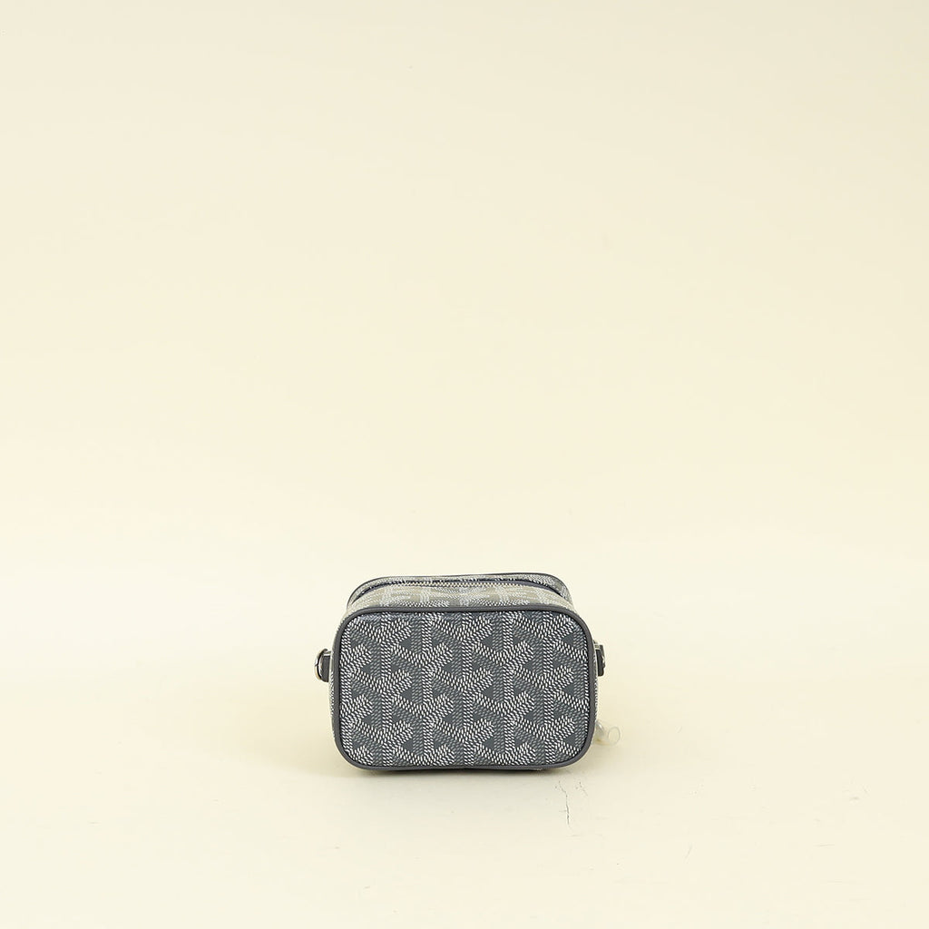 Goyard Grey Goyardine Muse Nano Vanity Bag