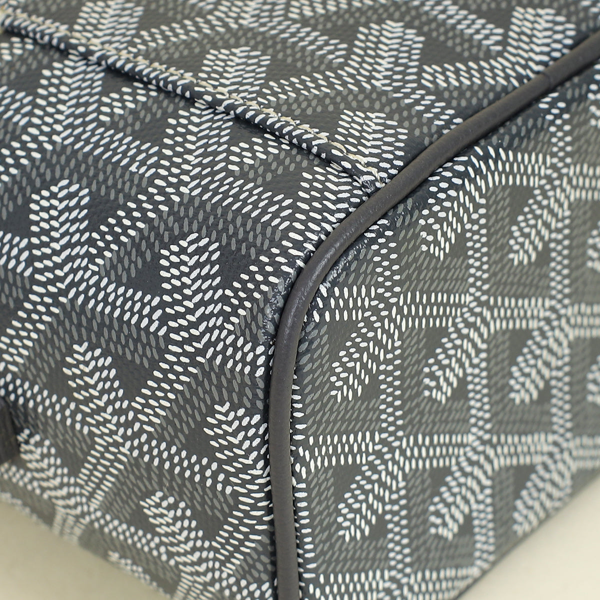 Goyard Grey Goyardine Muse Nano Vanity Bag