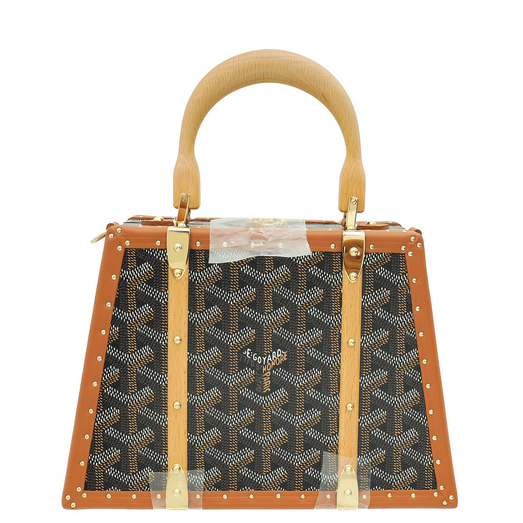 Goyard Bicolor Saïgon Mini Trunk Bag