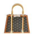 Goyard Bicolor Saïgon Mini Trunk Bag