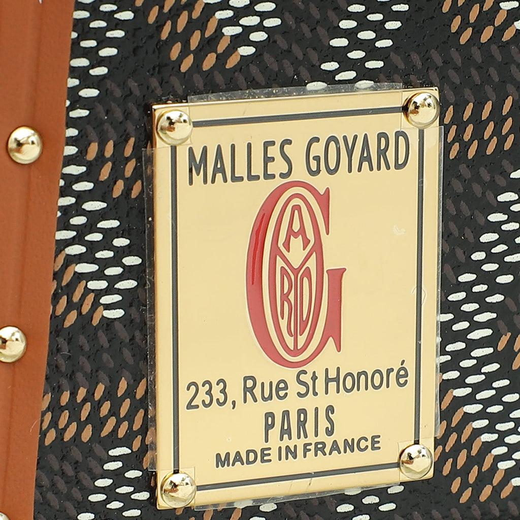 Goyard Bicolor Saïgon Mini Trunk Bag
