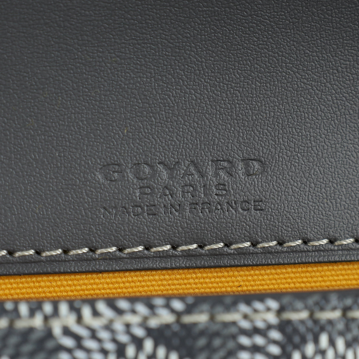 Goyard Gray Monte-Carlo Mini Case w/ Strap