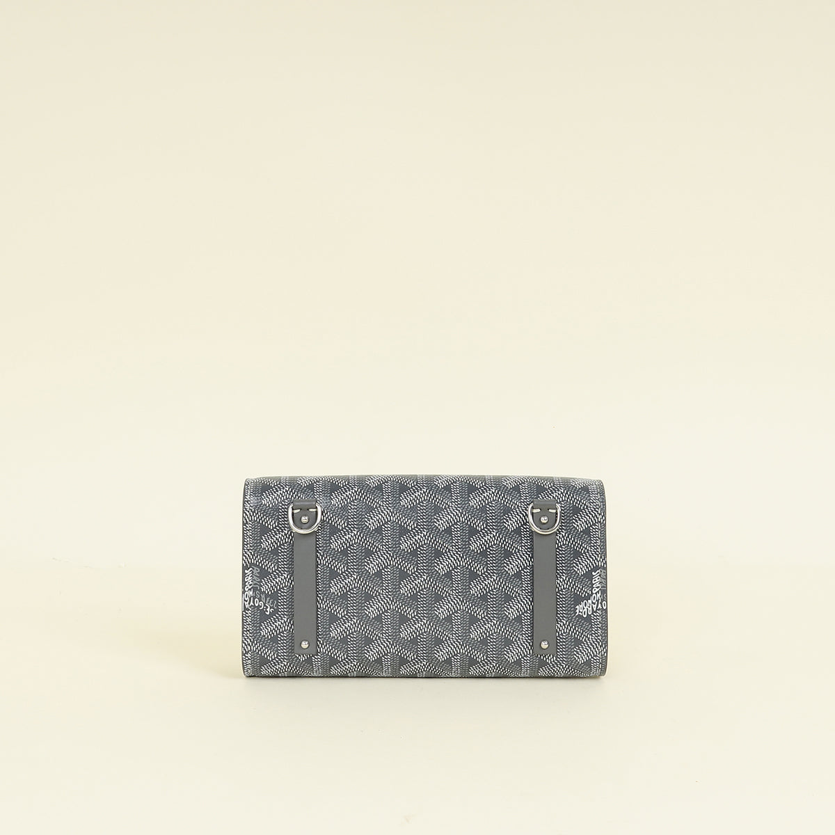 Goyard Gray Monte-Carlo Mini Case w/ Strap