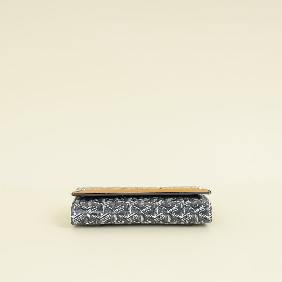 Goyard Gray Monte-Carlo Mini Case w/ Strap