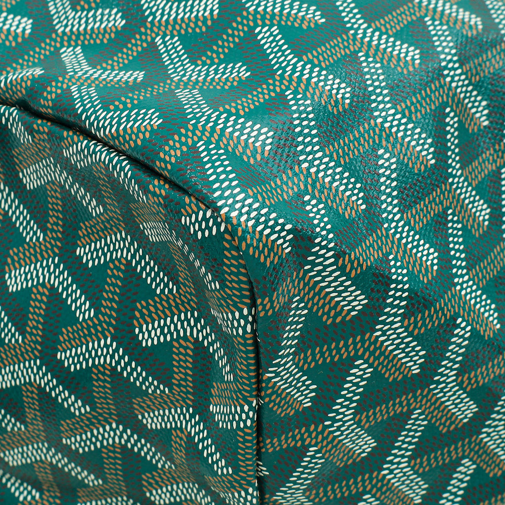 Goyard Green Goyardine Saint Louis GM Bag