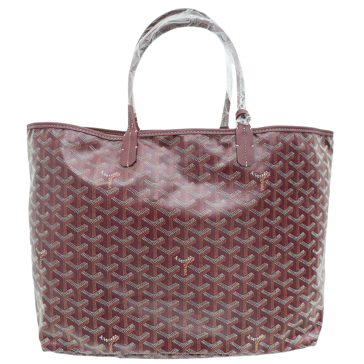 Goyard Burgundy Goyardine Saint Louis PM Bag