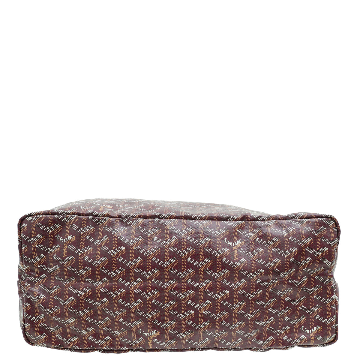 Goyard Burgundy Goyardine Saint Louis PM Bag