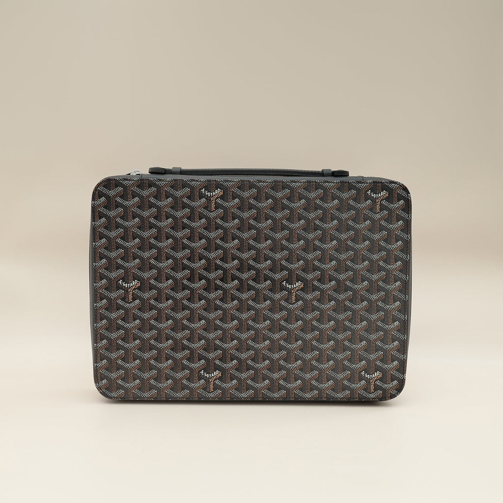 Goyard Black Compagnon Universel A4 Bag