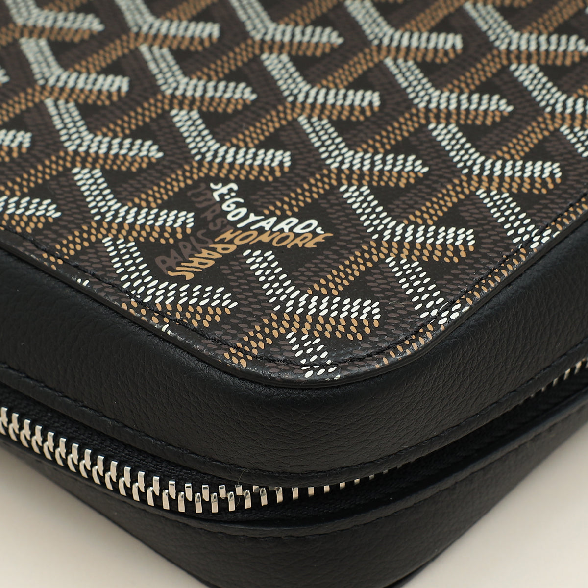 Goyard Black Compagnon Universel A4 Bag