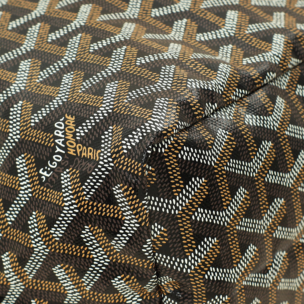 Goyard Bicolor Goyardine Saint Louis PM Bag