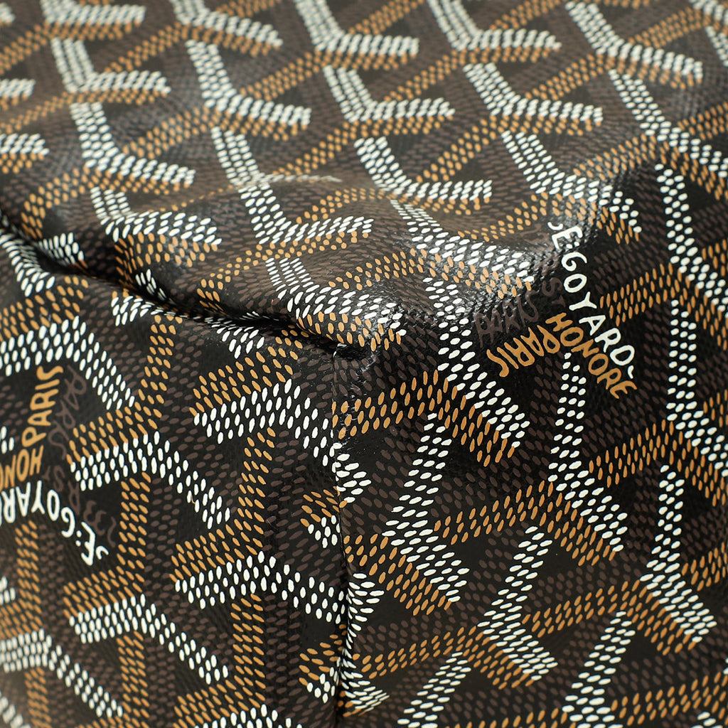 Goyard Bicolor Goyardine Saint Louis PM Bag