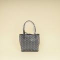 Goyard Gray Goyardine Reversible Anjou Mini Bag