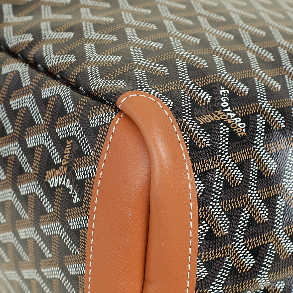 Goyard Bicolor Goyardine Artois MM Tote Bag