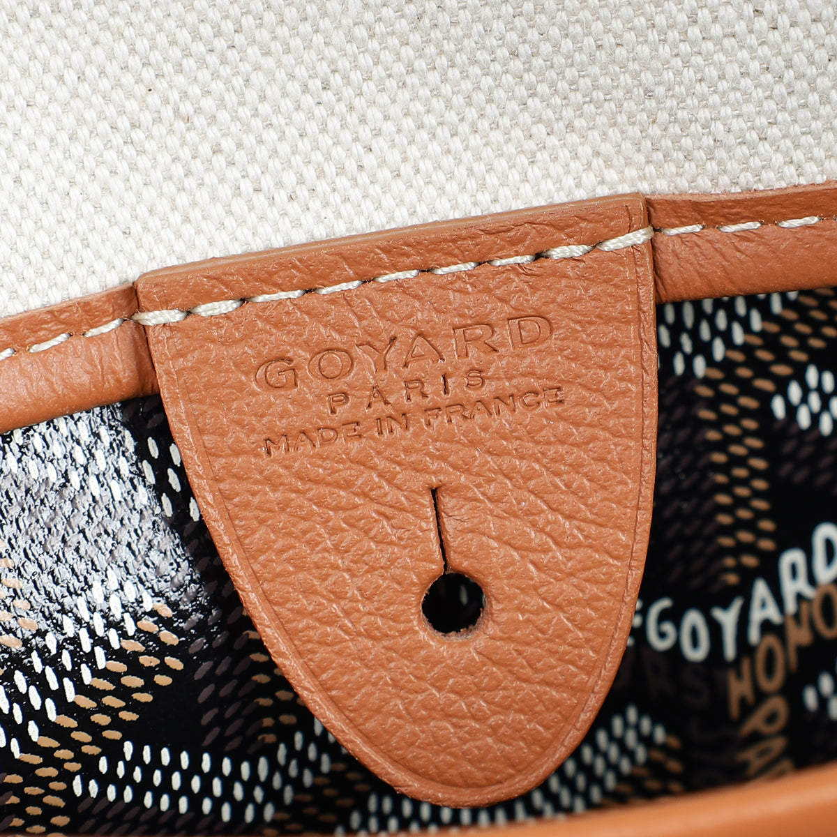 Goyard Bicolor Goyardine Artois MM Tote Bag