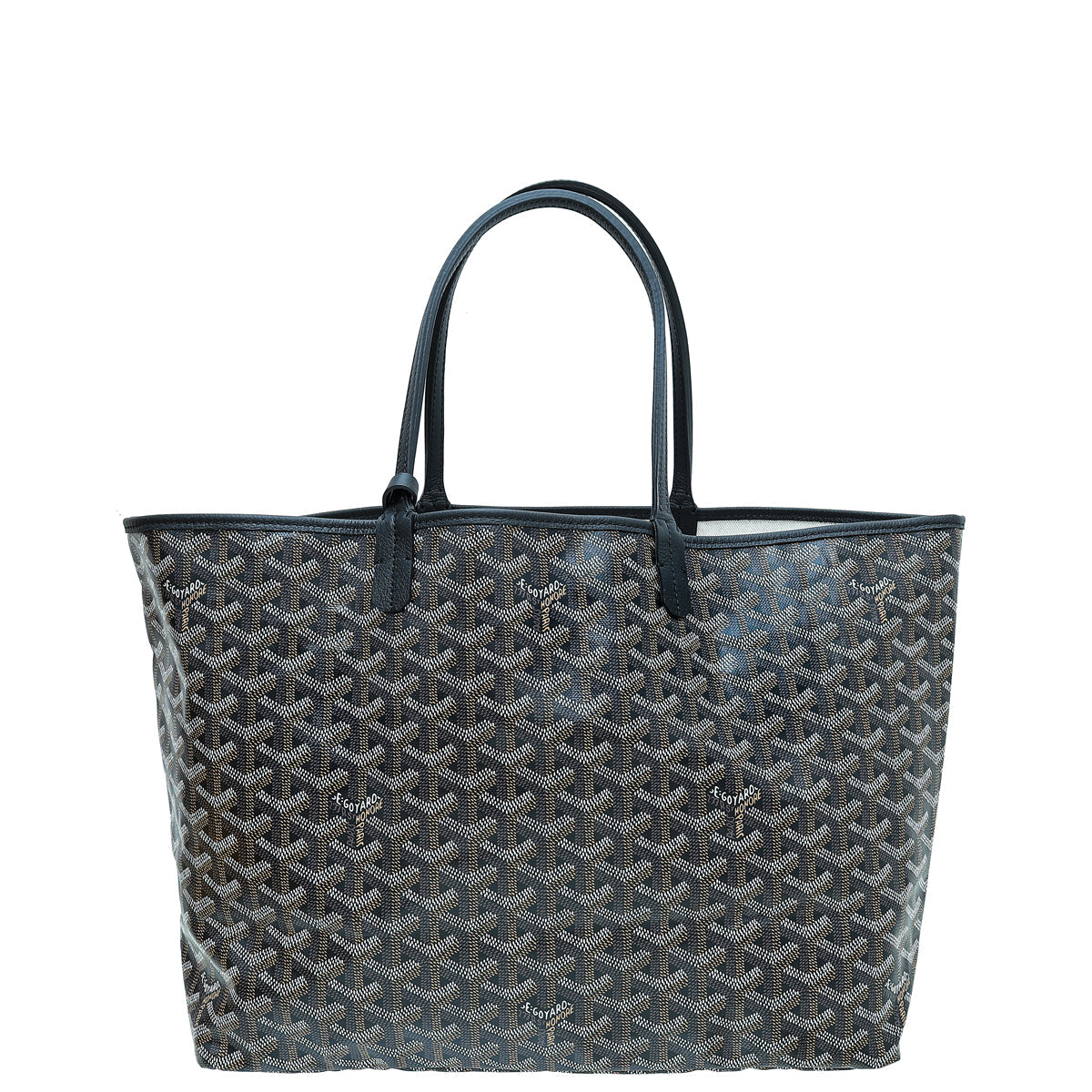 Goyard Black Goyardine Saint Louis PM Bag