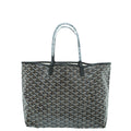 Goyard Black Goyardine Saint Louis PM Bag