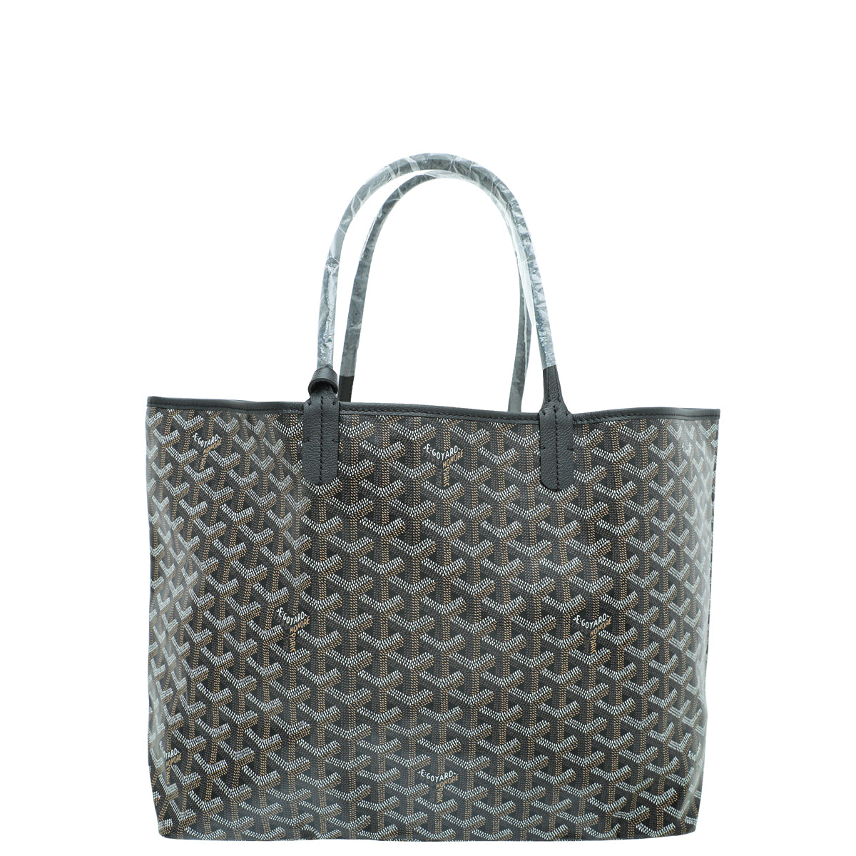 Goyard Black Goyardine Saint Louis PM Bag