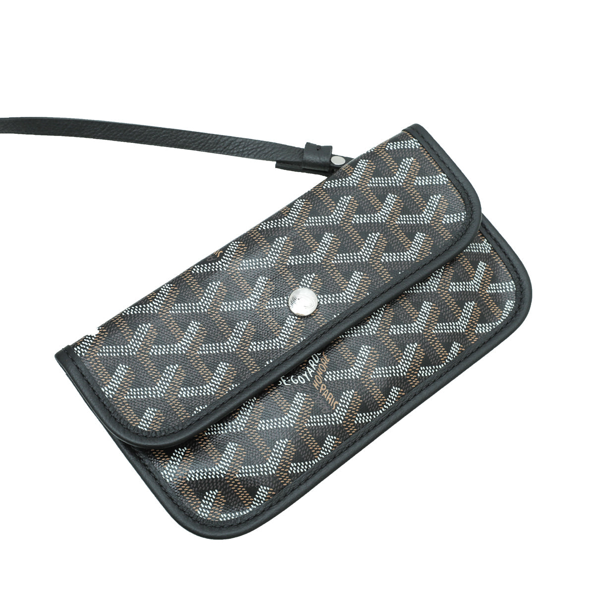 Goyard Black Goyardine Saint Louis PM Bag