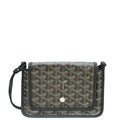 Goyard Black Goyardine Plumet Wallet Clutch Bag