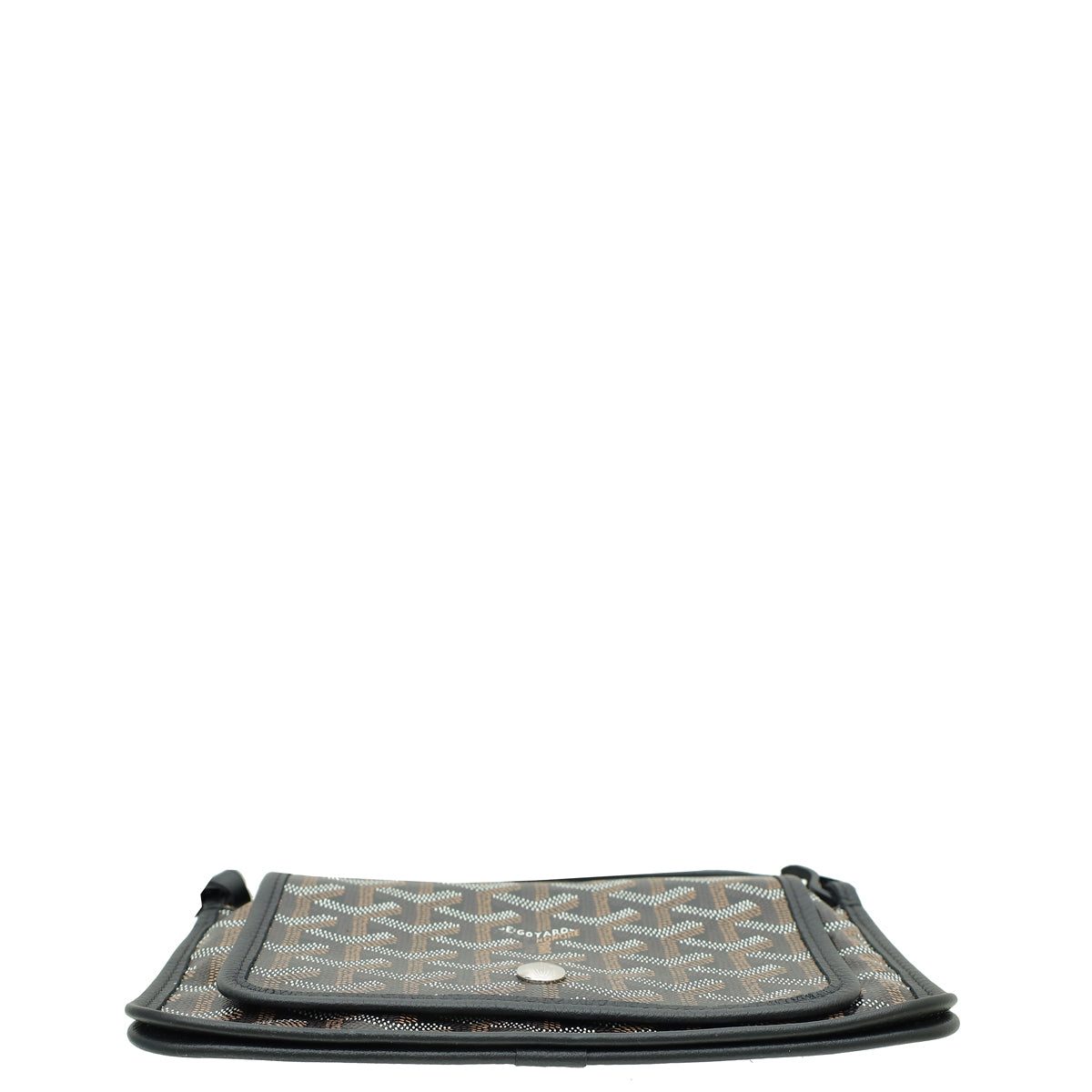 Goyard Black Goyardine Plumet Wallet Clutch Bag