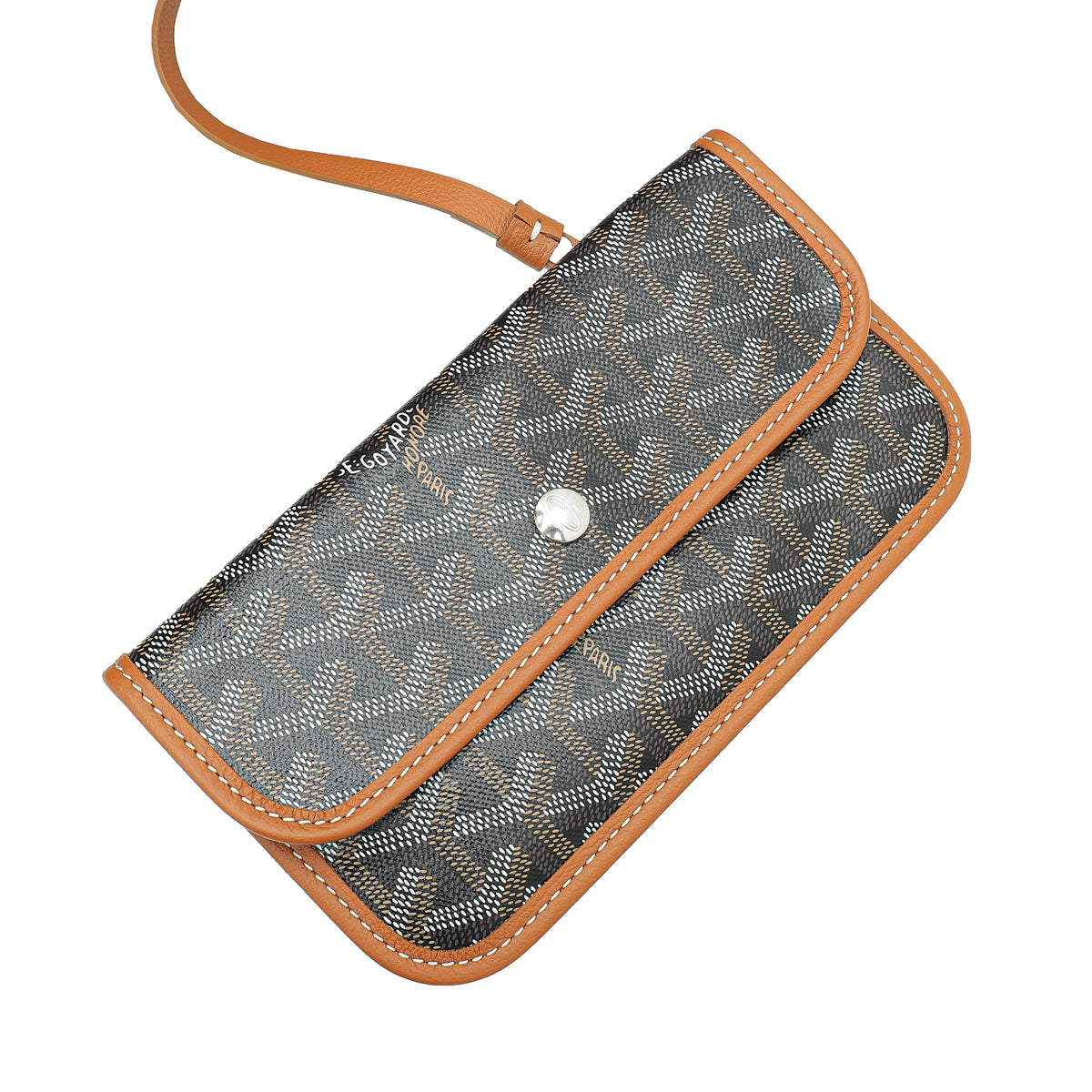 Goyard Brown Goyardine Saint Louis PM Bag