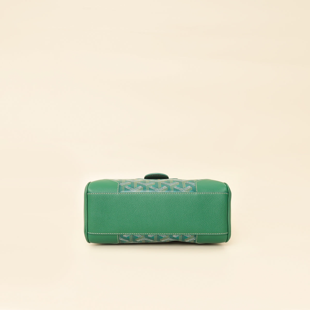 Goyard Green Goyardine Saigon Souple Mini Bag