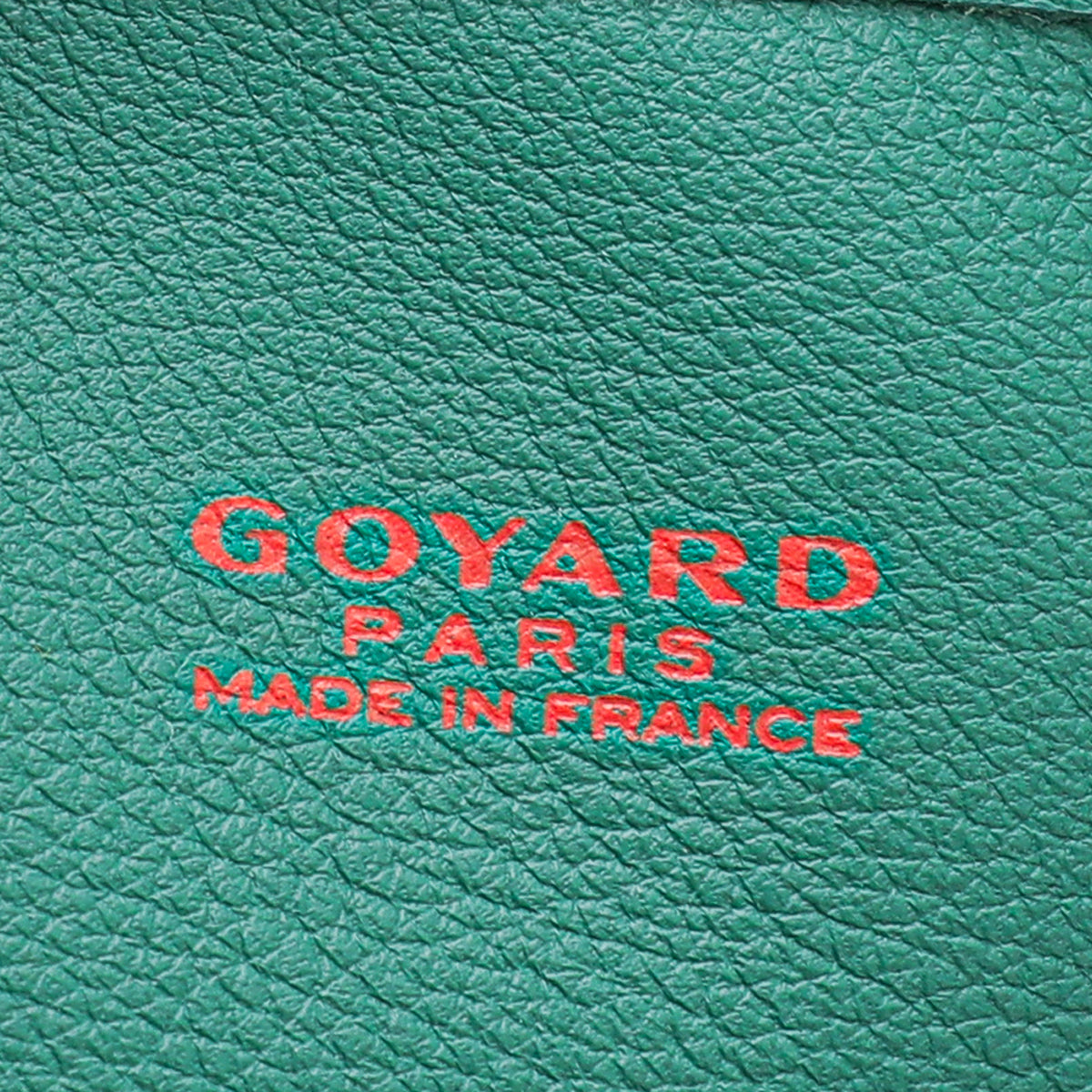 Goyard Green Goyardine Anjou Mini Bag