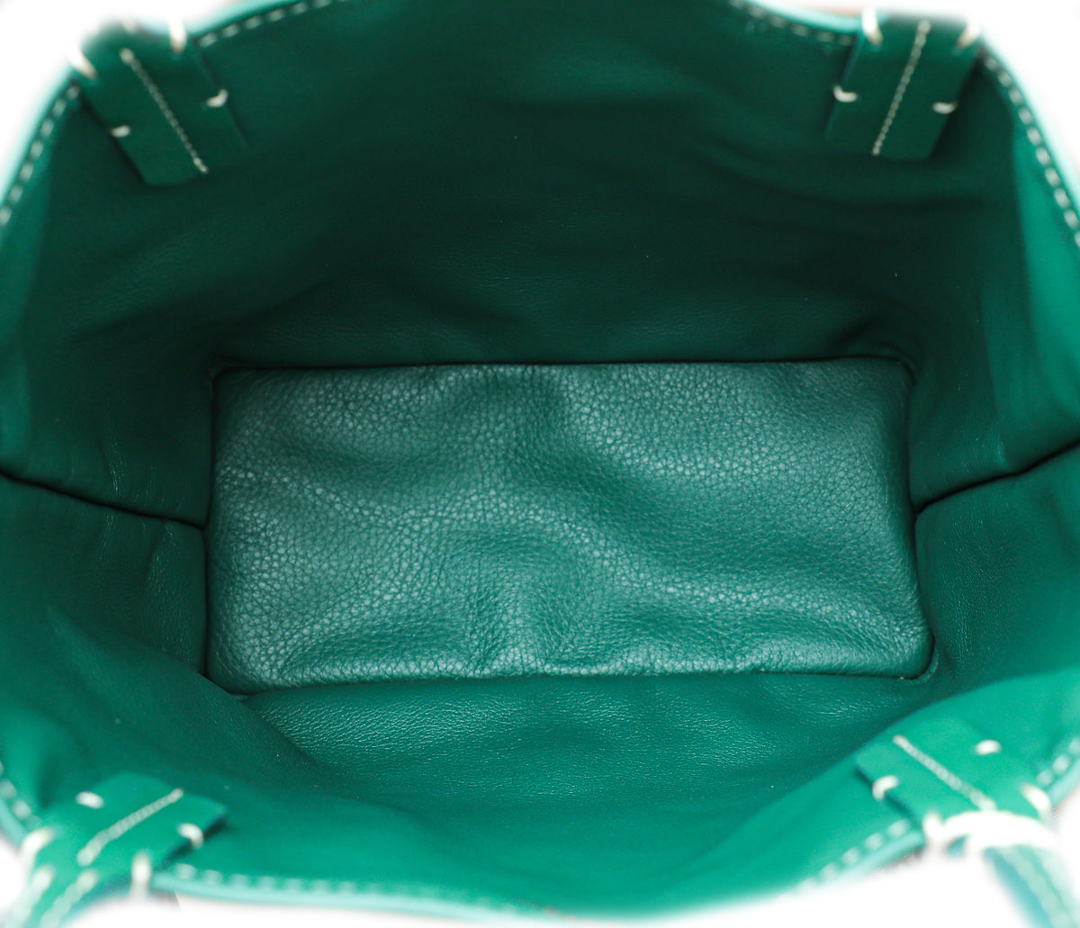 Goyard Green Goyardine Anjou Mini Bag