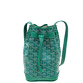 Goyard Green Goyardine Petit Flot Bucket PM Bag
