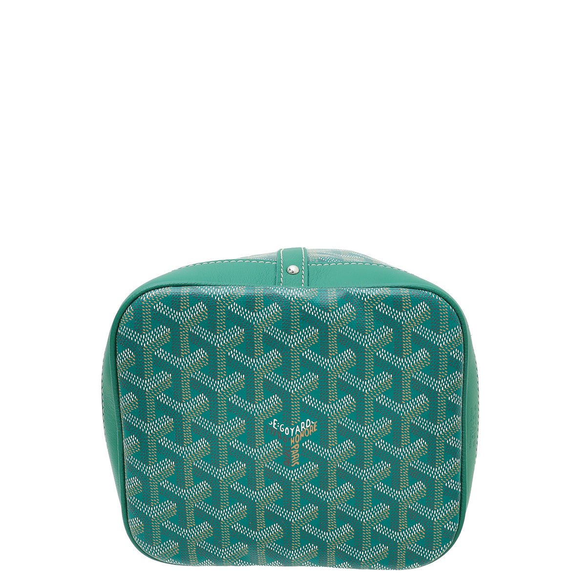 Goyard Green Goyardine Petit Flot Bucket PM Bag
