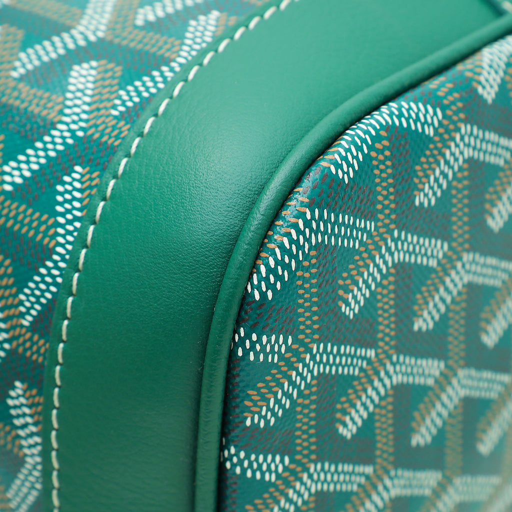 Goyard Green Goyardine Petit Flot Bucket PM Bag