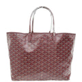 Goyard Burgundy Goyardine Saint Louis PM Bag