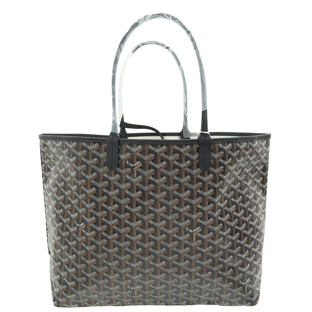 Goyard Black Goyardine Saint Louis PM Bag