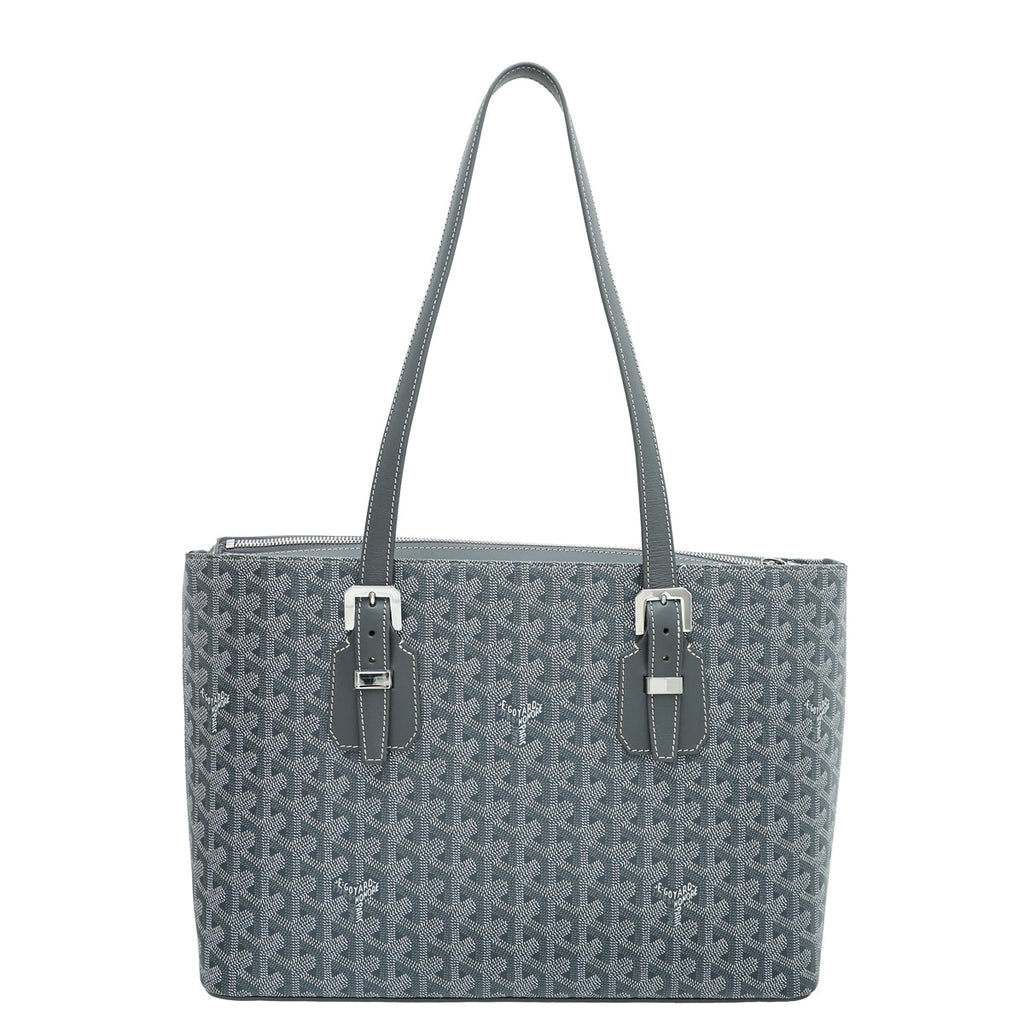 Goyard Grey Goyardine Okinawa PM Bag