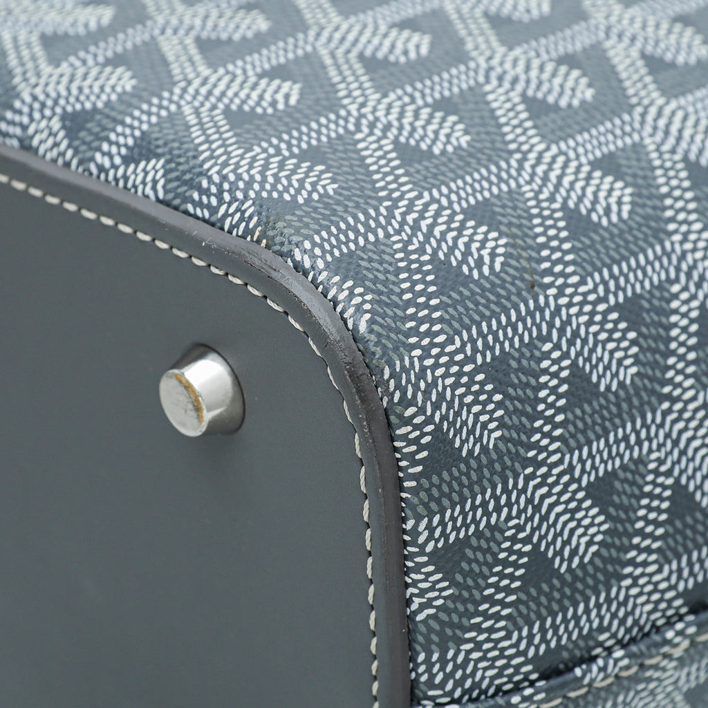 Goyard Grey Goyardine Okinawa PM Bag