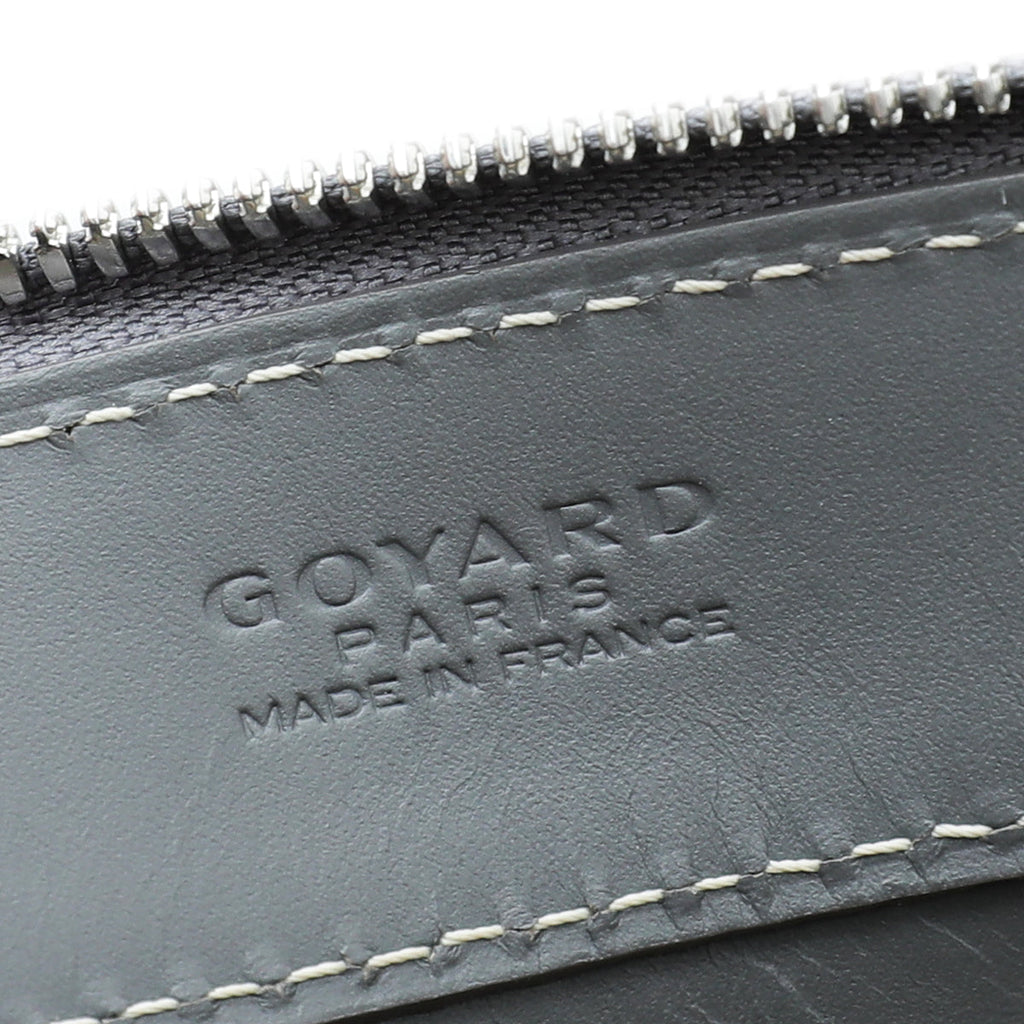 Goyard Grey Goyardine Okinawa PM Bag