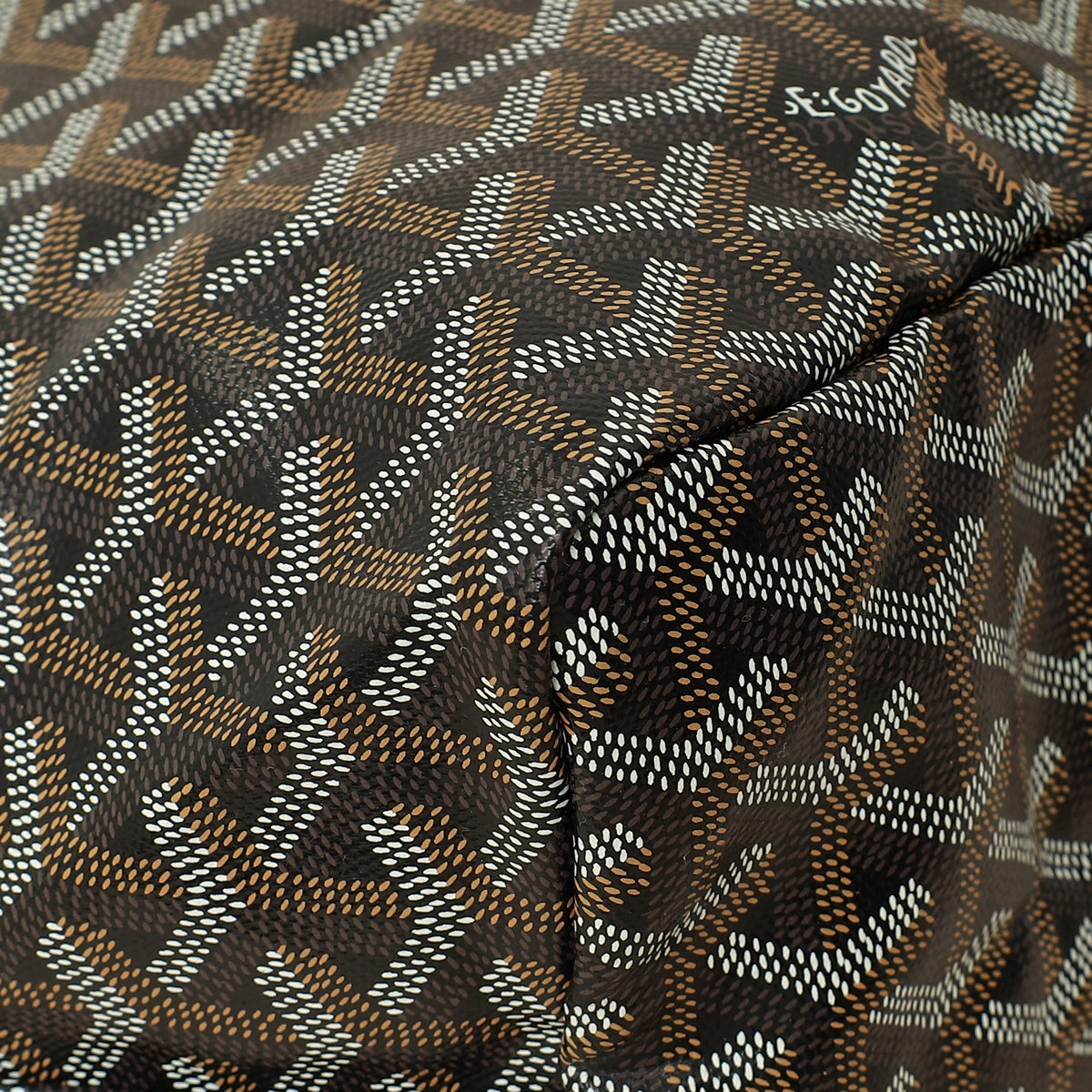 Goyard Bicolor Goyardine Saint Louis PM Bag