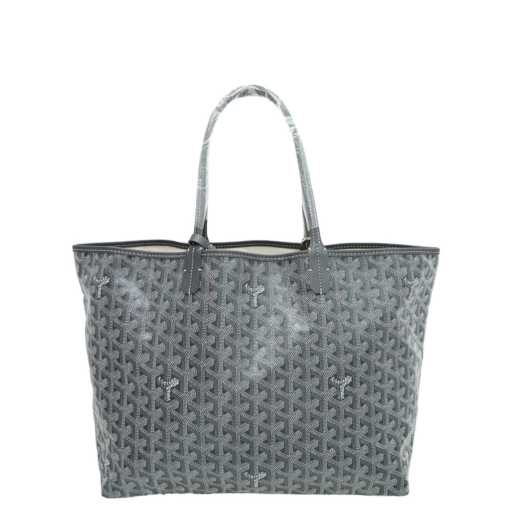 Goyard Grey Goyardine Saint Louis PM Bag