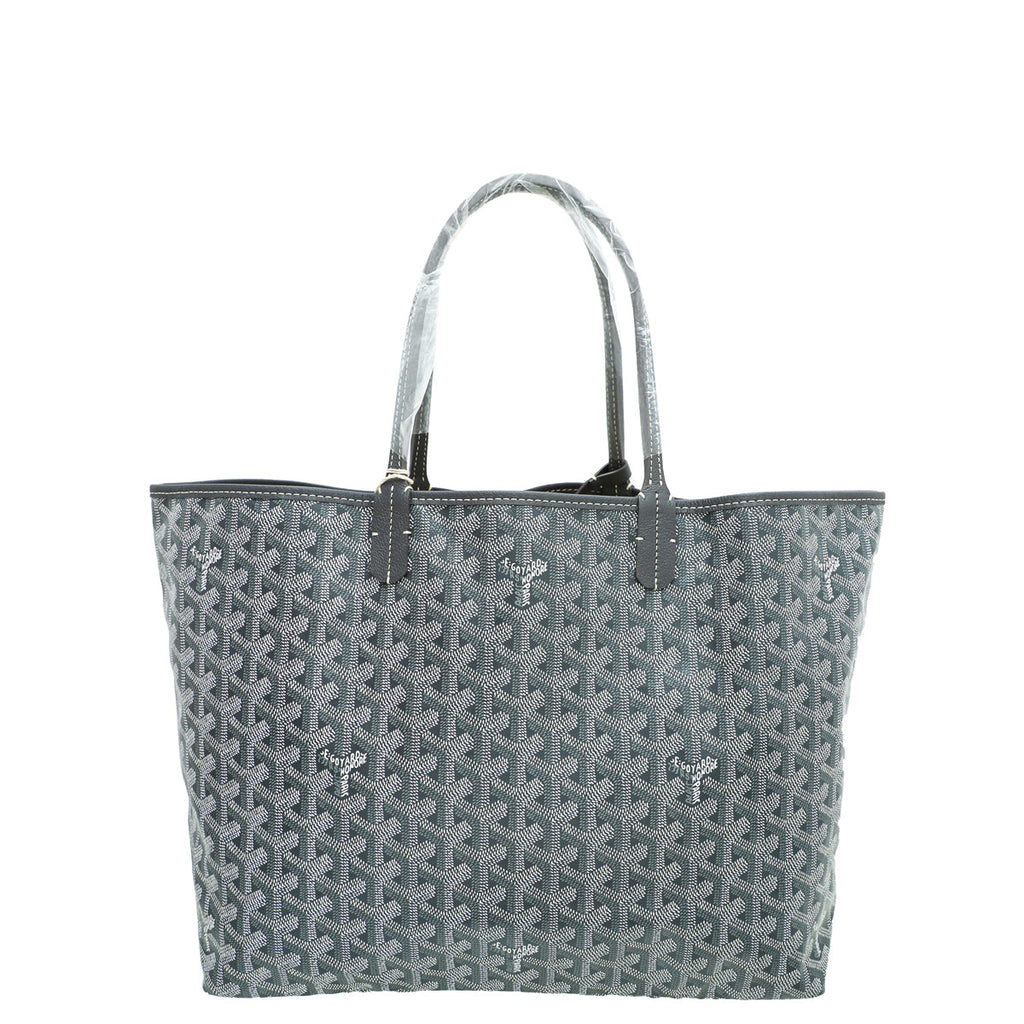 Goyard Grey Goyardine Saint Louis PM Bag