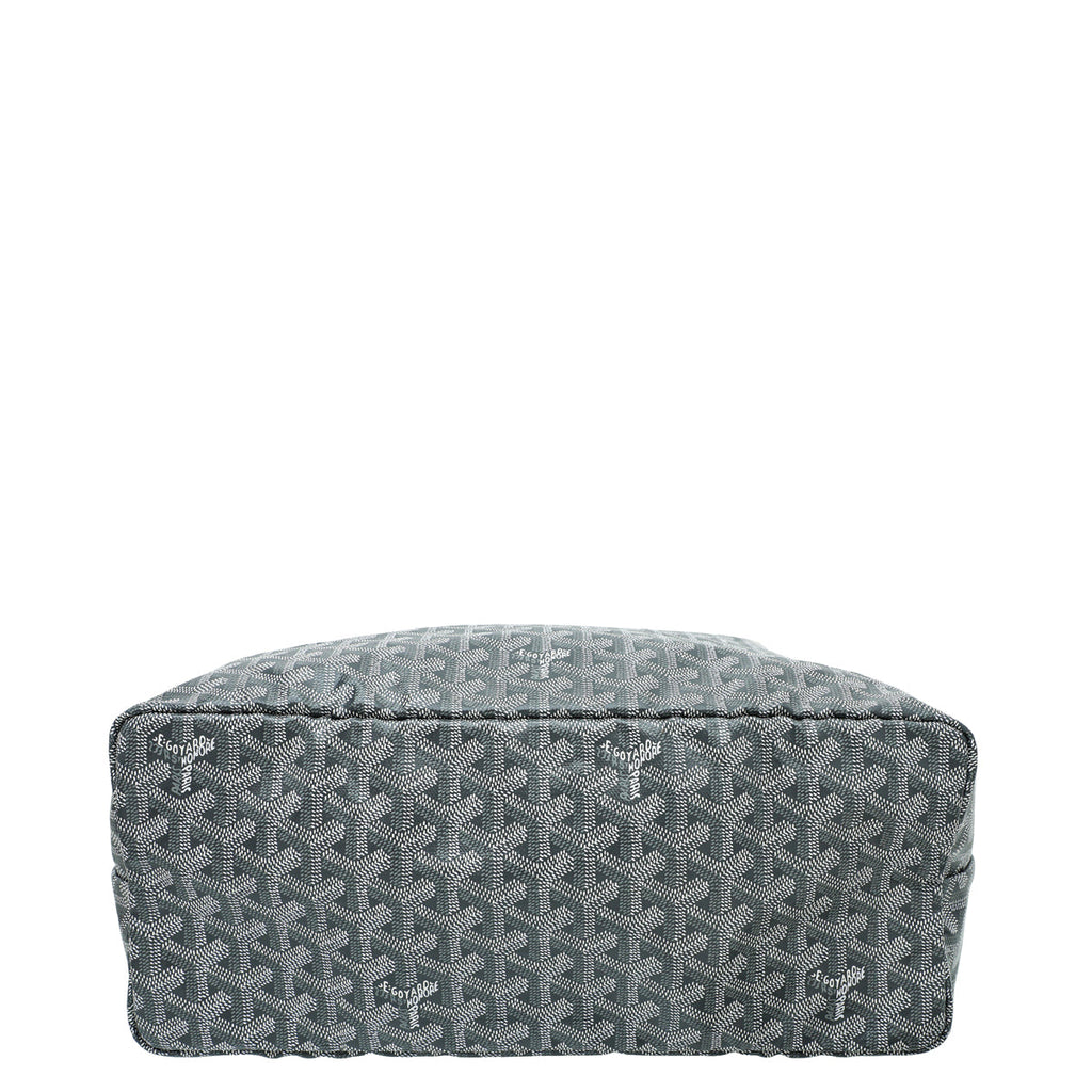 Goyard Grey Goyardine Saint Louis PM Bag
