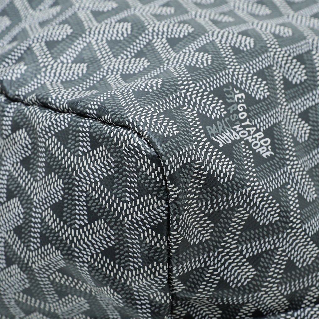 Goyard Grey Goyardine Saint Louis PM Bag