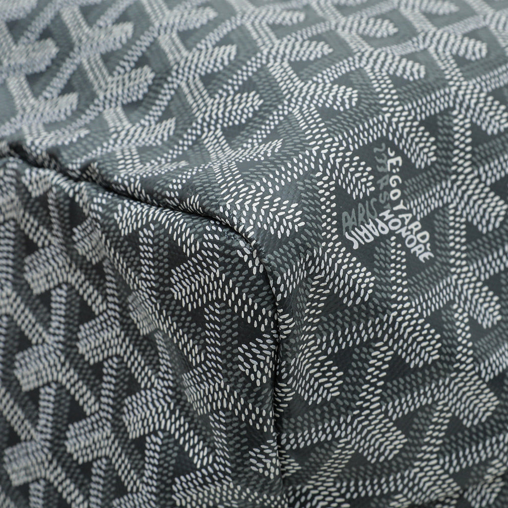 Goyard Grey Goyardine Saint Louis PM Bag